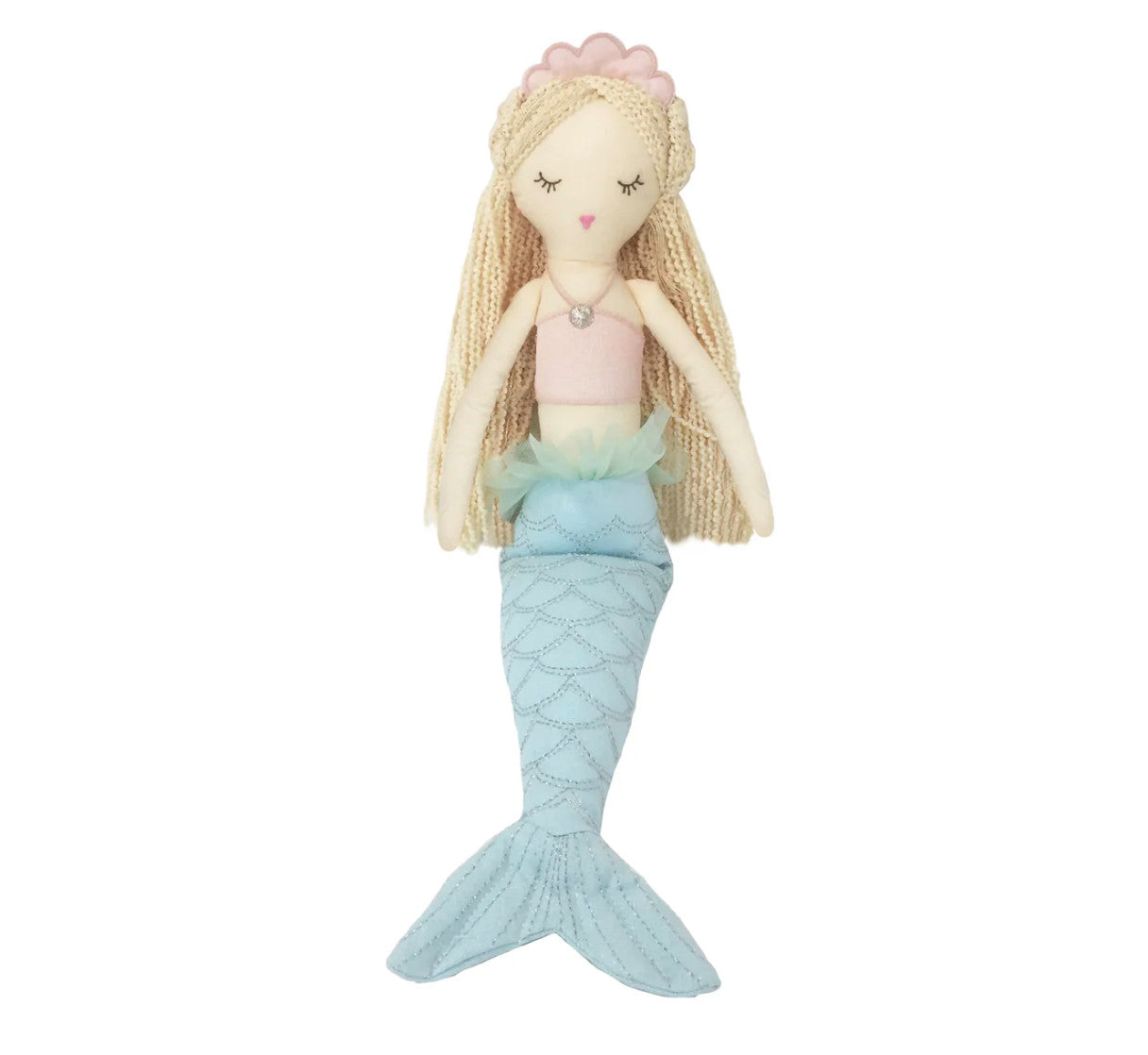 Mon Ami Mimi Mermaid Doll Plush Toy Blue