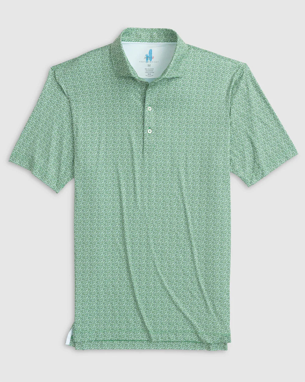 Johnnie-O Lucky Printed Featherweight Performance Polo Jungle