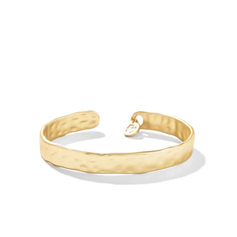 Spartina Hammered Cuff Gold