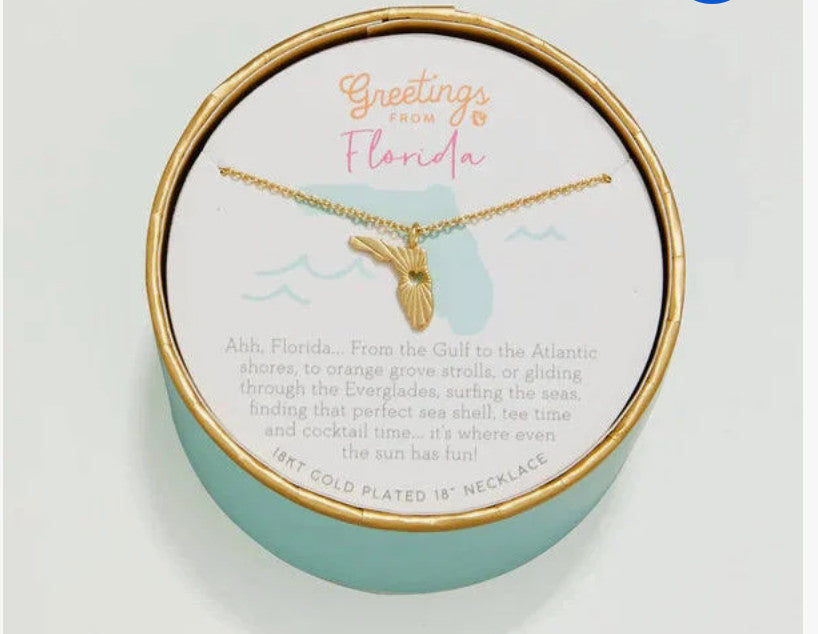 Spartina Florida Sea La Vie Necklace Gold