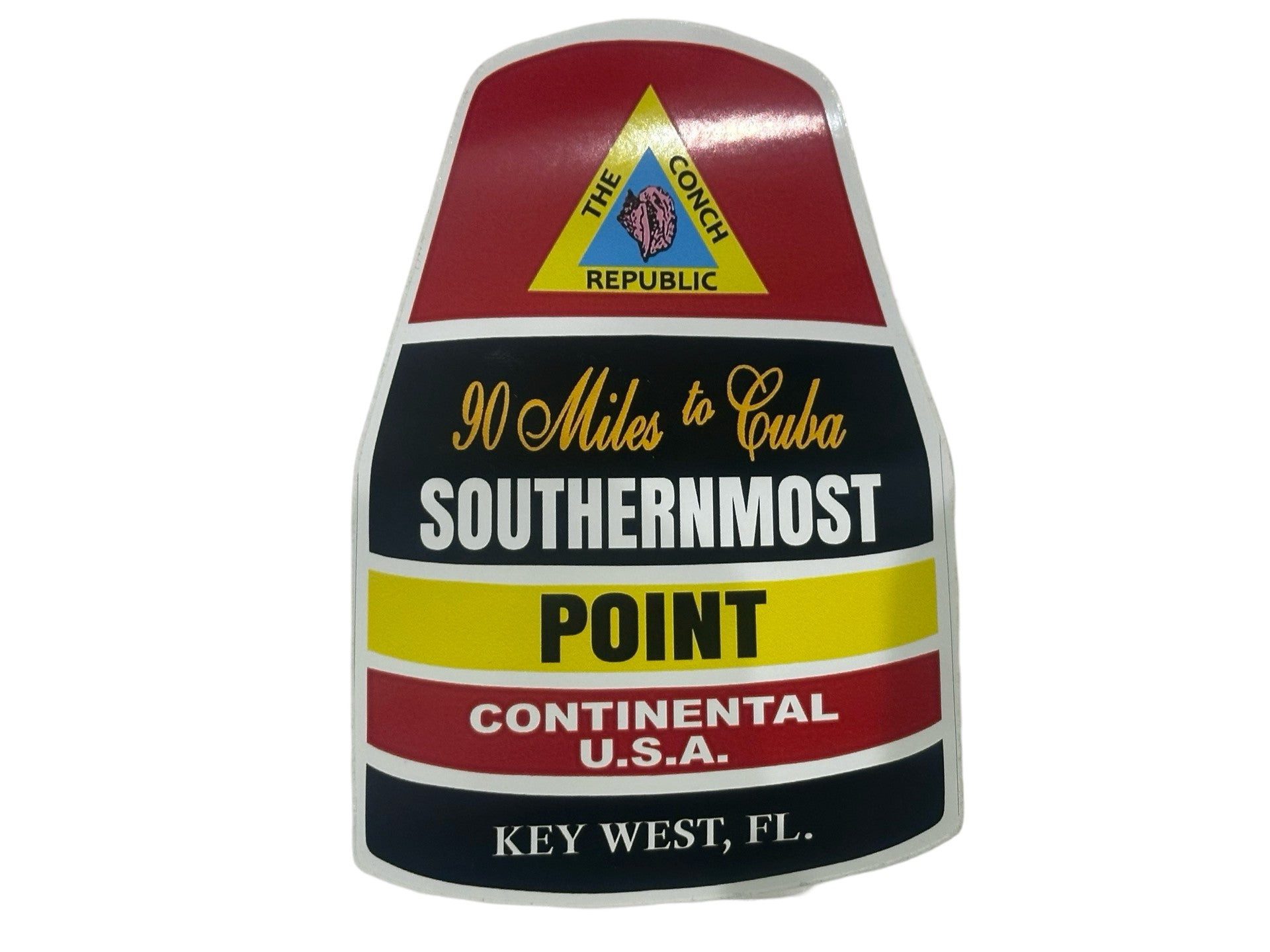 Southernmost Point Large Sticker