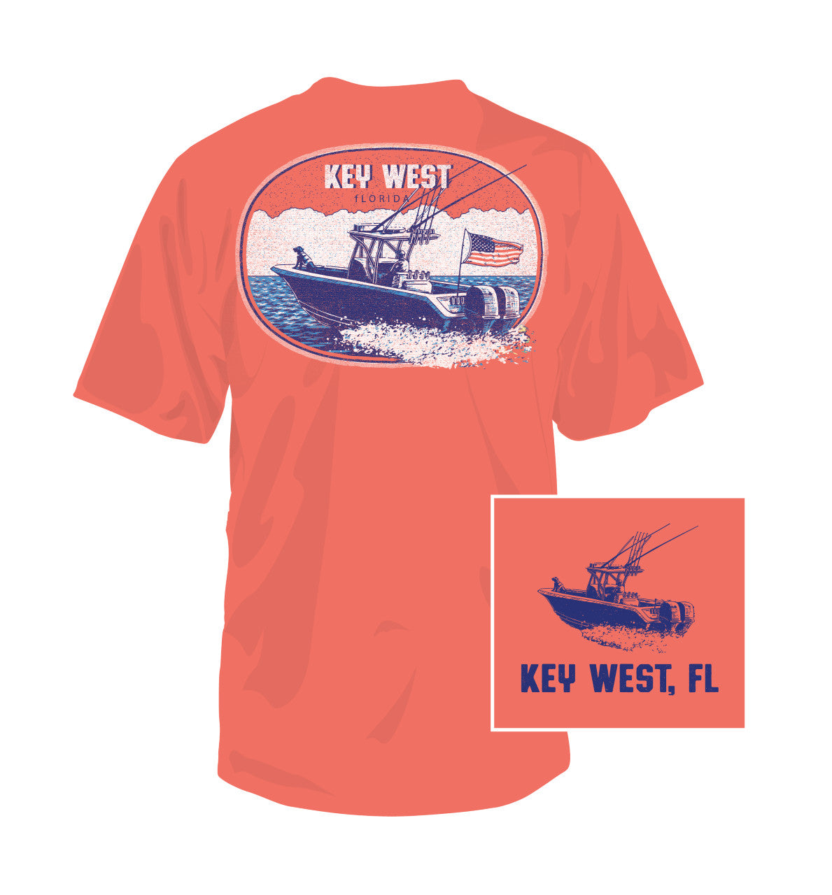 Southern Fried Fishing Stories Tee SS