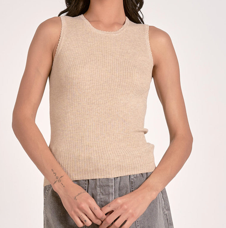 Elan Aria Crewneck Tank Top