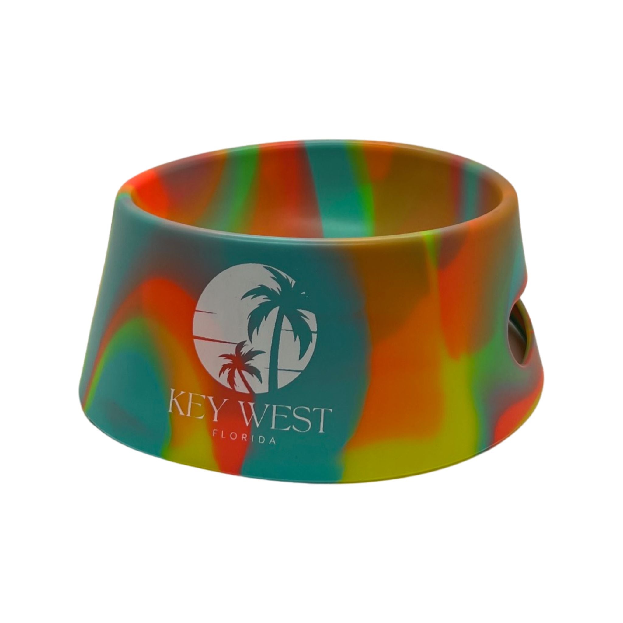 Silipint Key West Silicone Dog Bowl