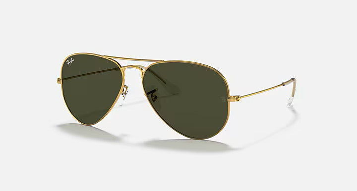Ray-Ban Aviator Large Metal Arista WG-15 Green Sunglasses