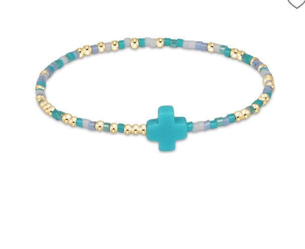 Egirl Hope Unwritten Cross FW'24 Bead Bracelet
