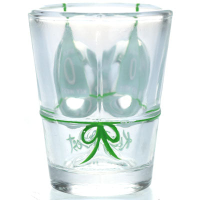 Key West Mile 0 Bikini Bust Shot glass