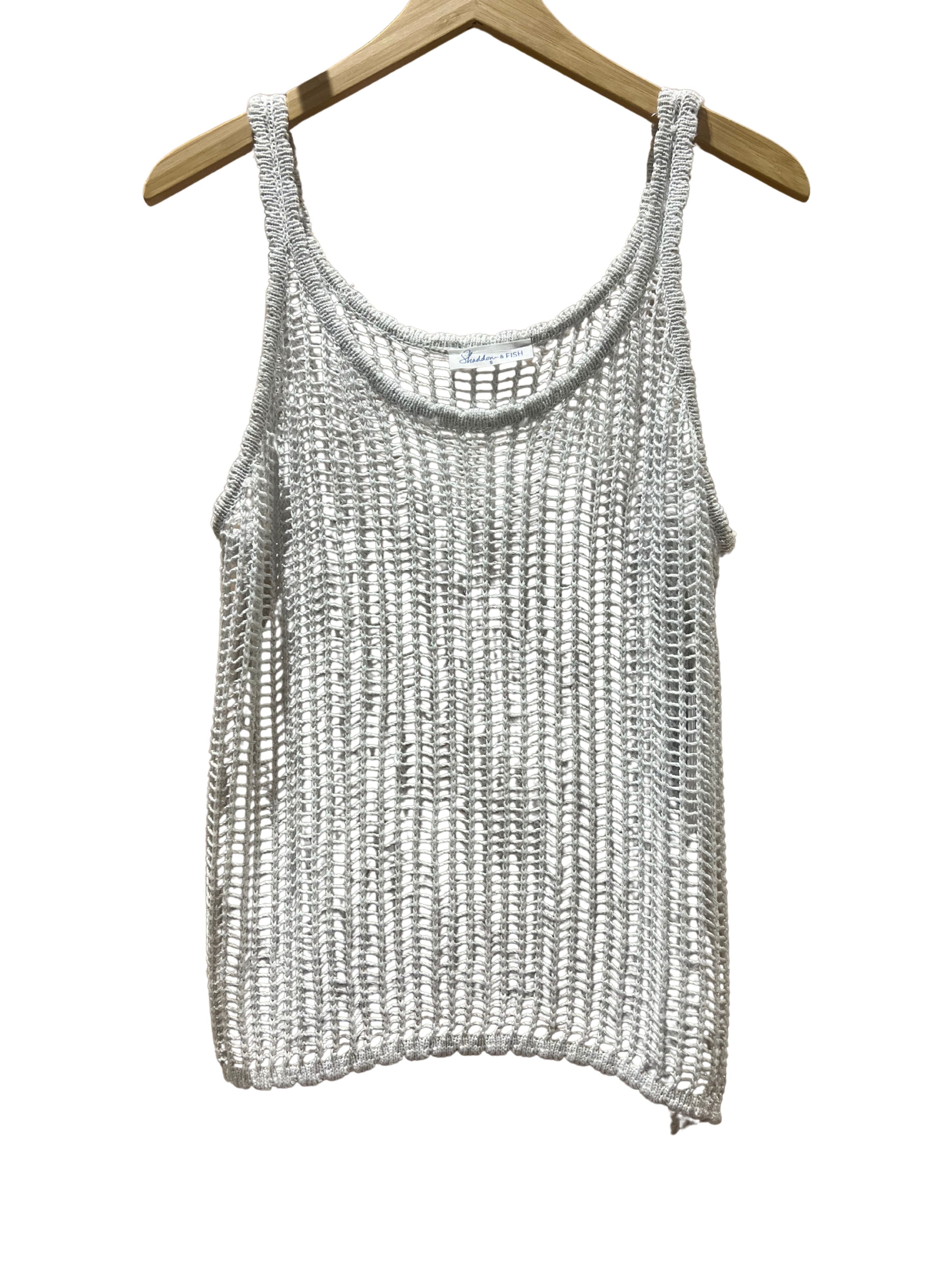 Shaddow and Fish Crochet Tank