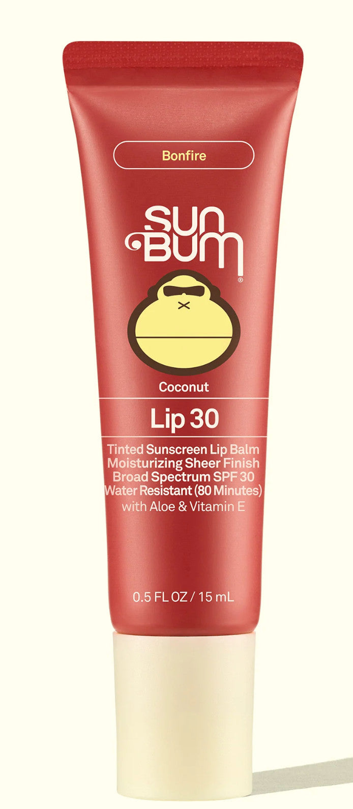 Sun Bum Original SPF 30 Tinted Lip Balm Bonfire 0.5 oz