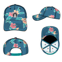 Chubbies The Hibis Performance Hat Dark Blue