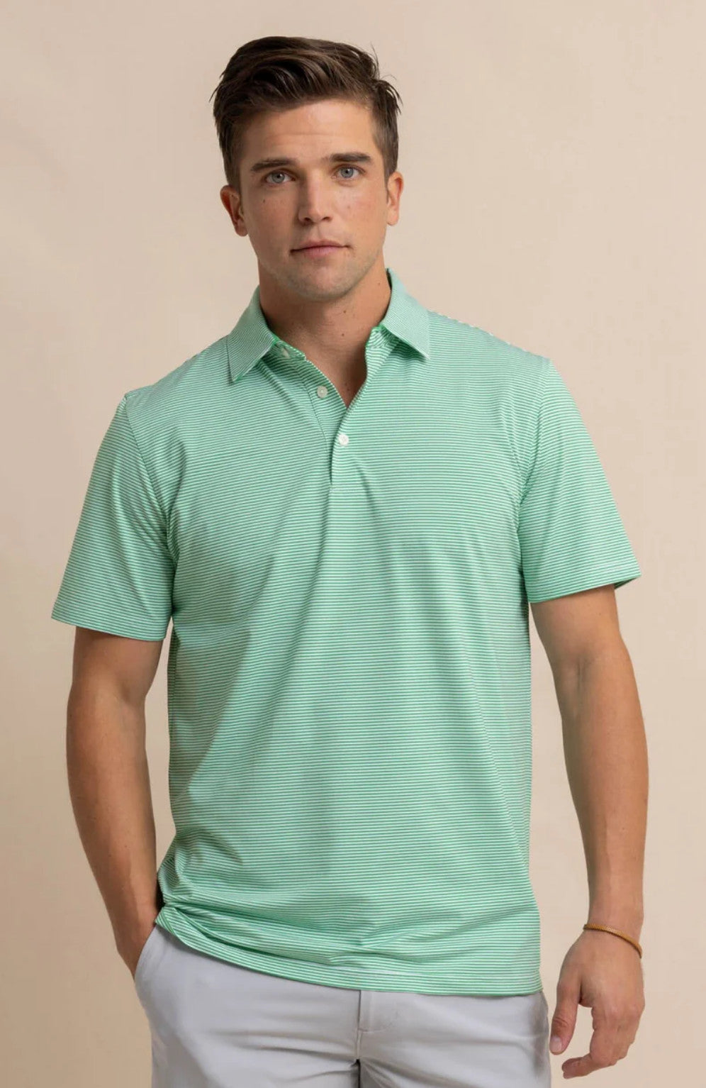 Southern Tide Brreeze Meadowbrook Stripe Polo