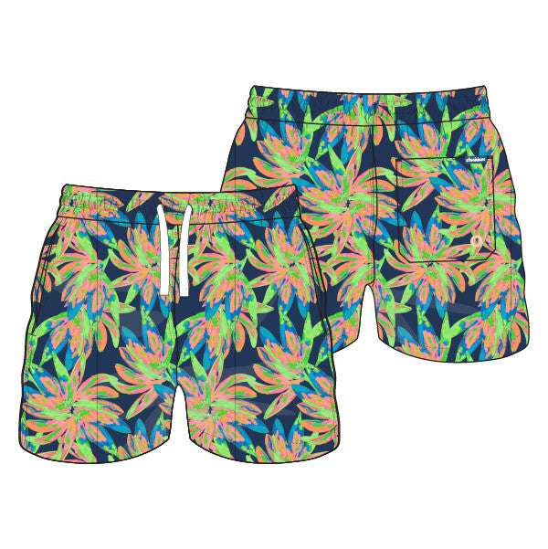 Chubbies Kids The Lil Ocean Flowers Swim Trunks