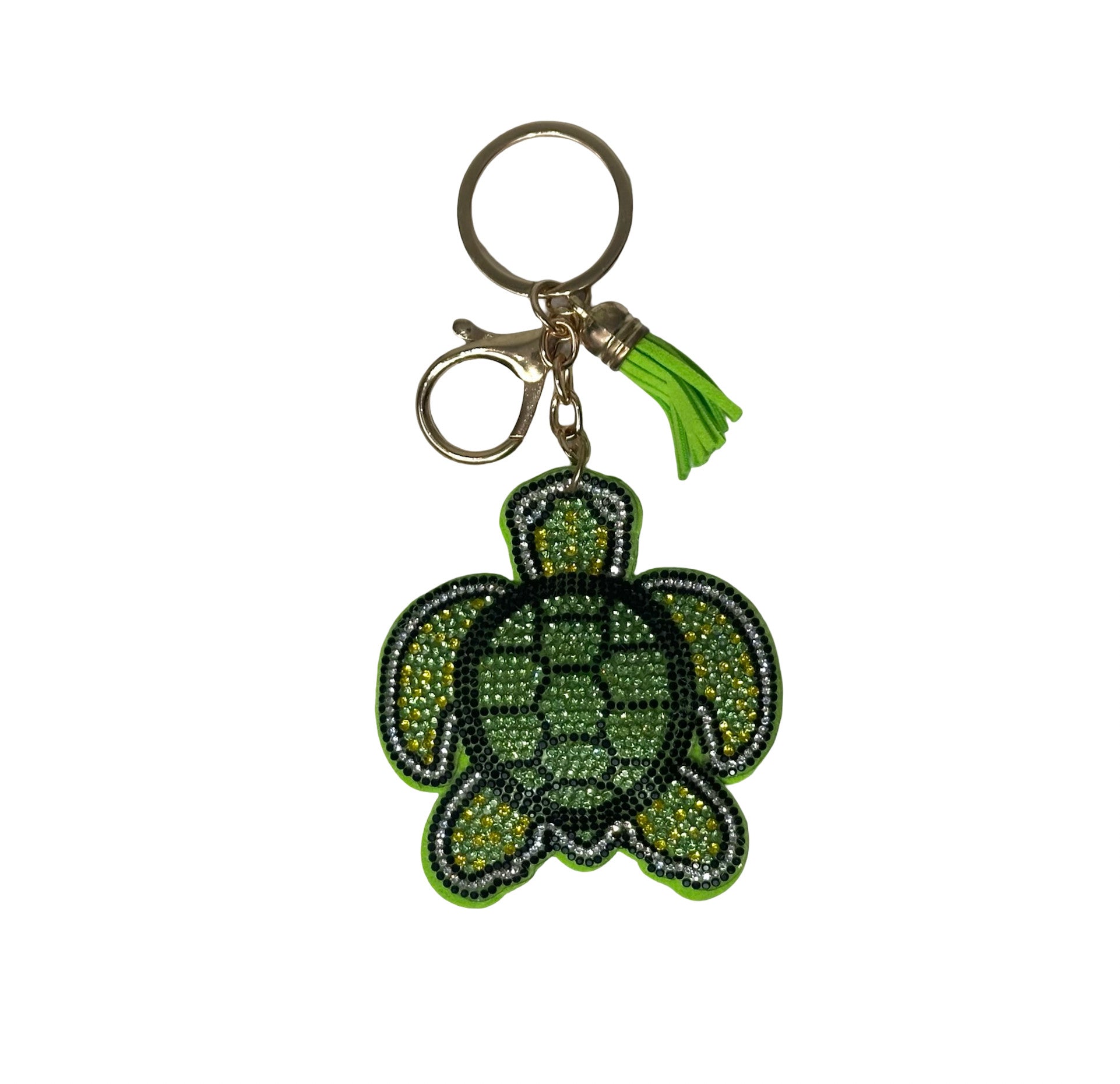 Sea Turtle Key West Bedazzled Keychain