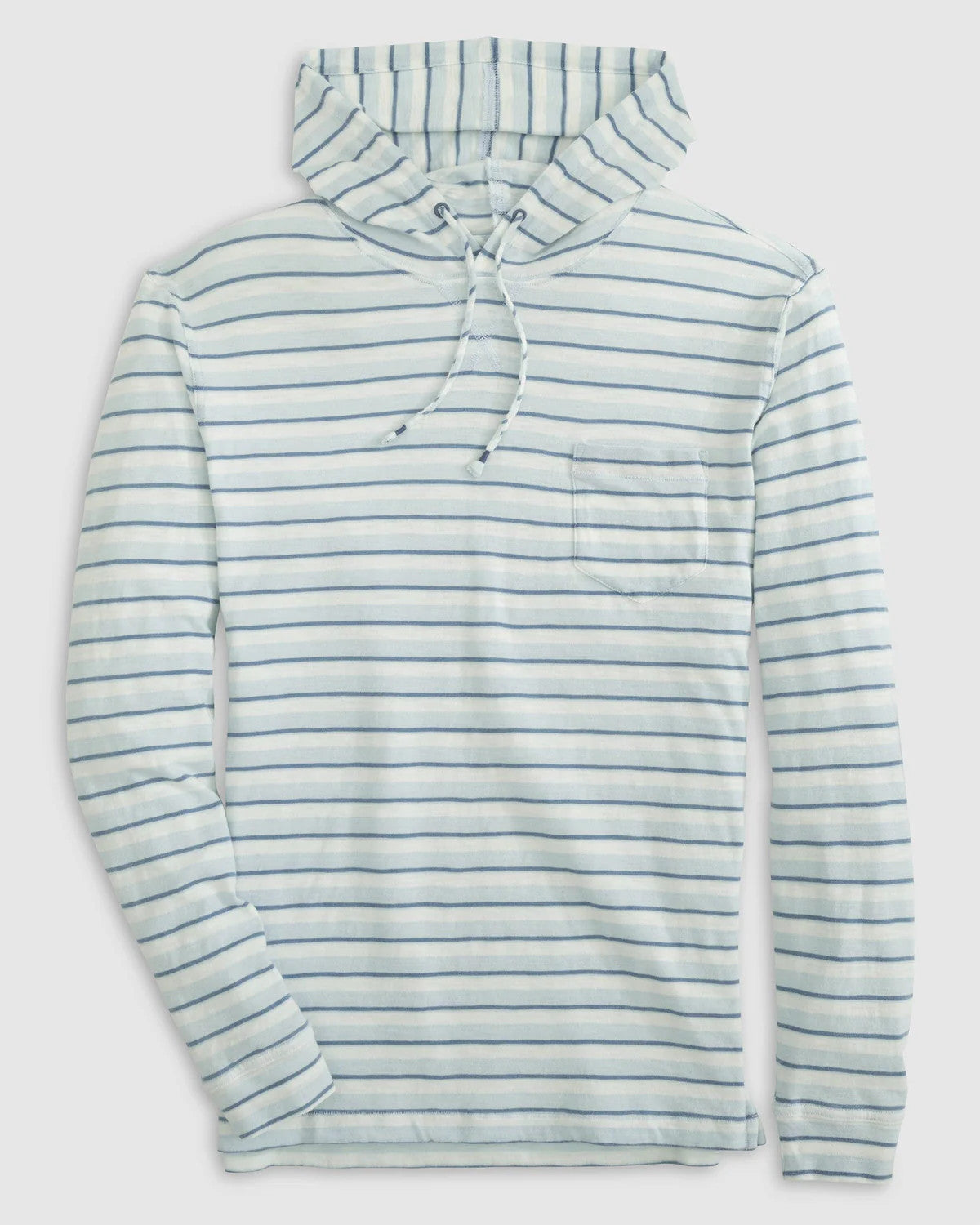 Johnnie-O Anthony Striped Sweater Tee Indigo