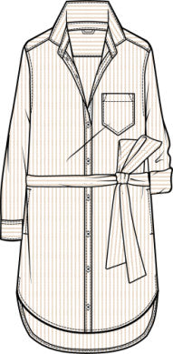 Vineyard Vines Poplin Popover Shirt-Dress
