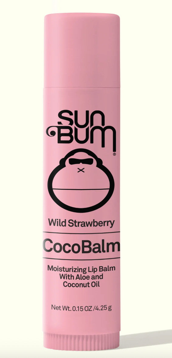 Sun Bum Moisturizing Lip Balm - Wild Strawberry 0.15oz