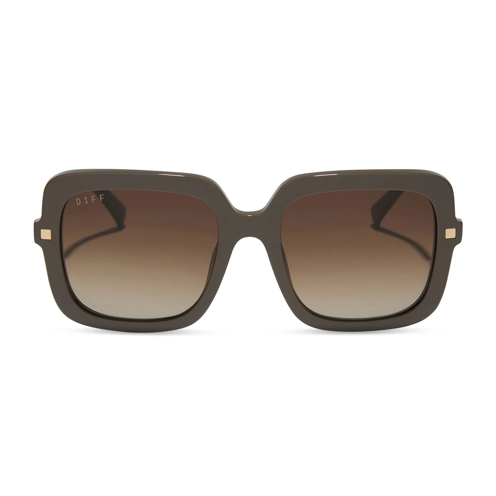 Diff Sandra London Stone w/ Truffle Gradient Lens Sunglasses