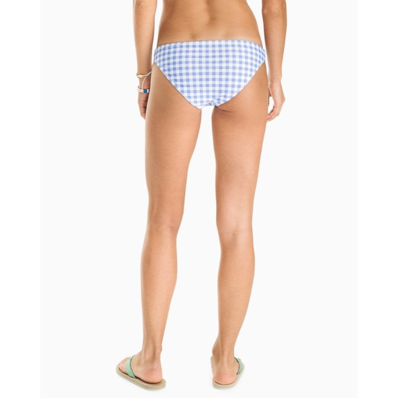 Southern Tide Sand City Gingham Bikini Bottom