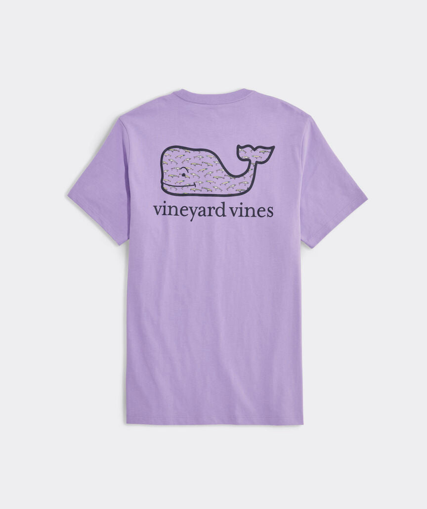 Vineyard Vines Lures Toss Whale Fill Tee Freesia