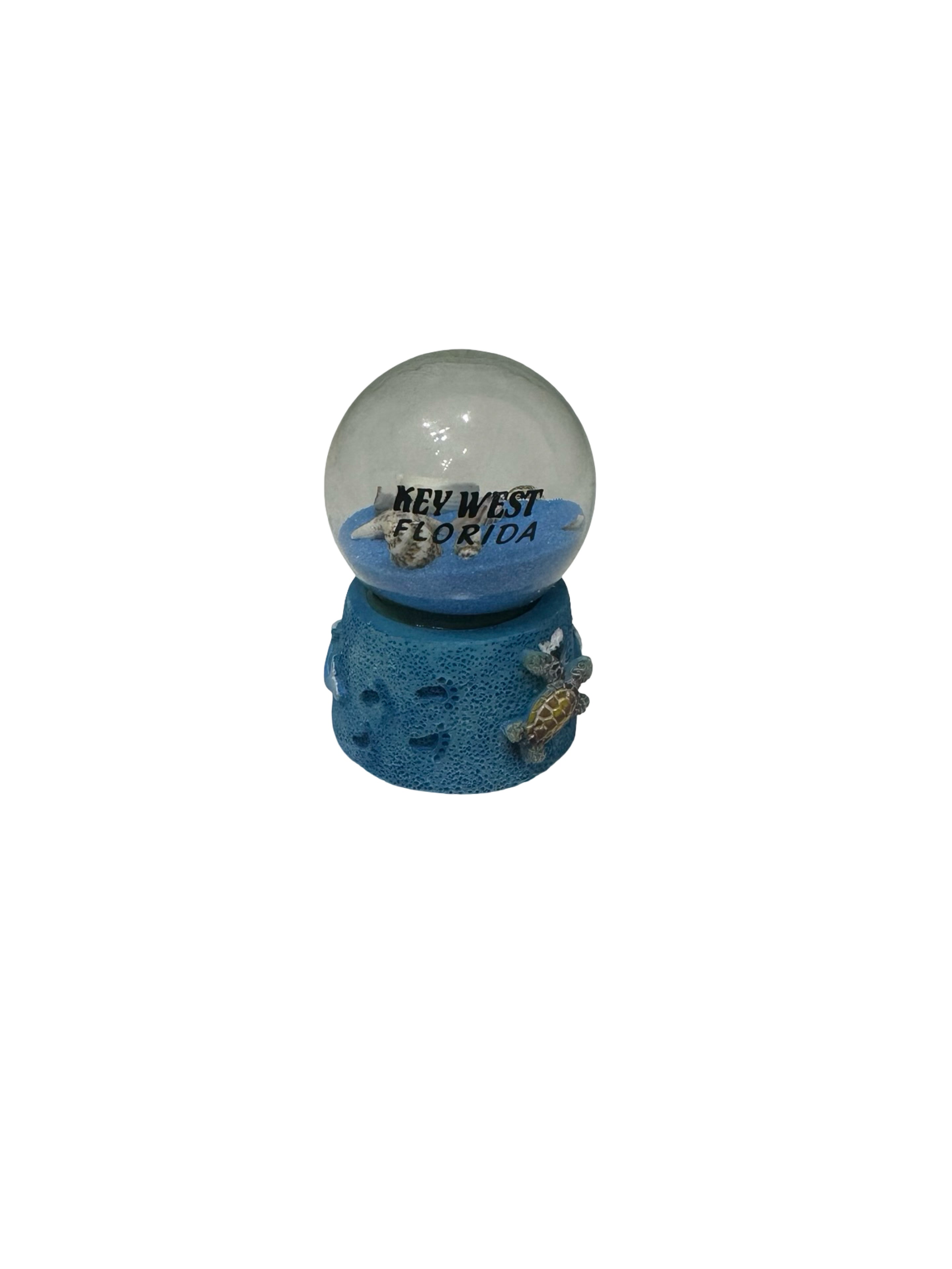 Seashell Key West Sand Globe