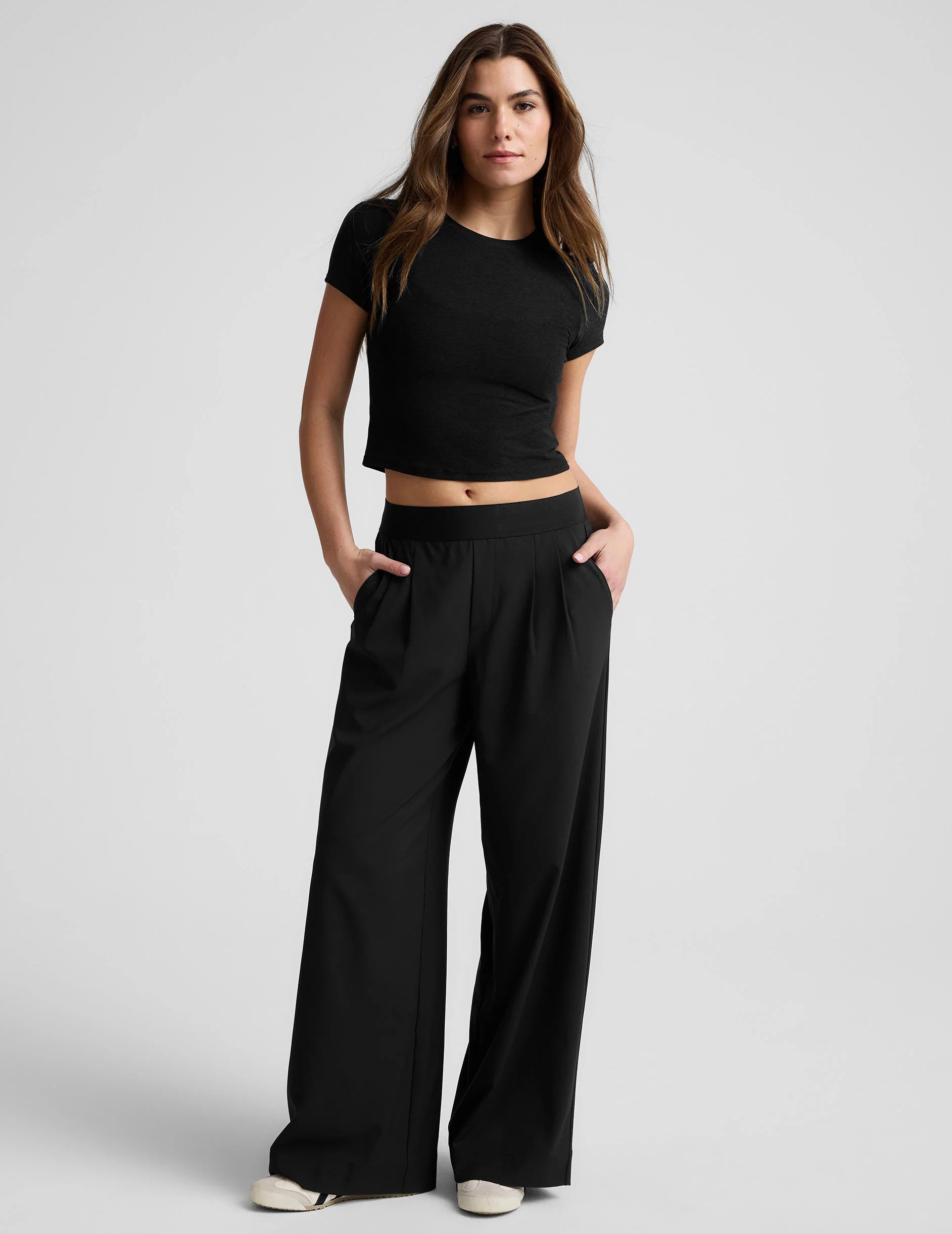 Beyond Yoga Elasticated Trouser Pant Black