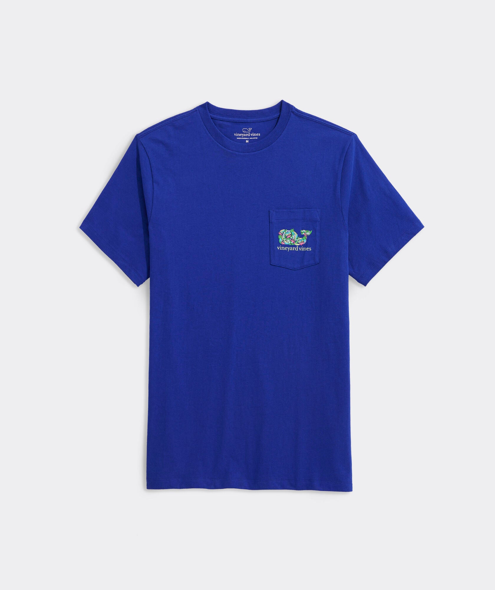 Vineyard Vines La Palmeraie Whale Pocket Tee SS