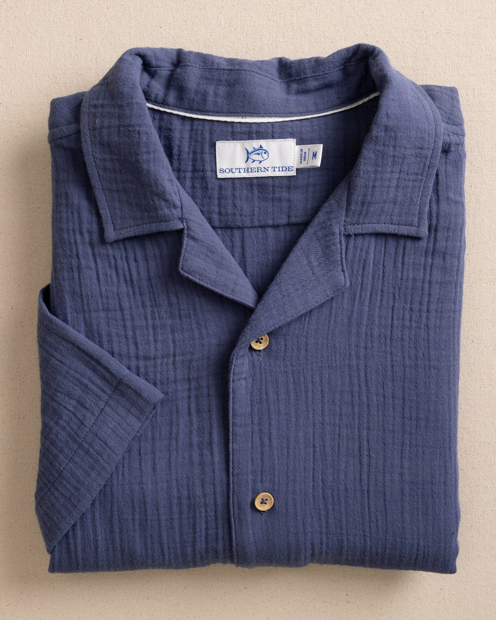 Southern Tide Windrift Double Cloth Camp Shirt SS