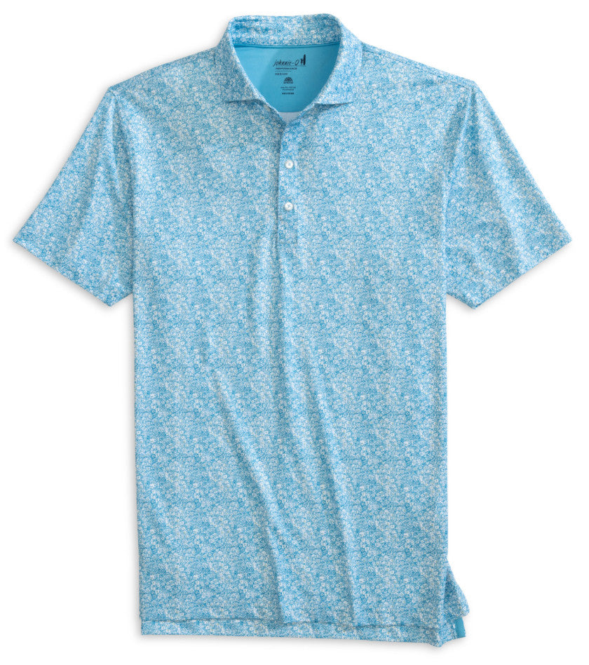Johnnie-O Wildflower Performance Jersey Polo Mahalo