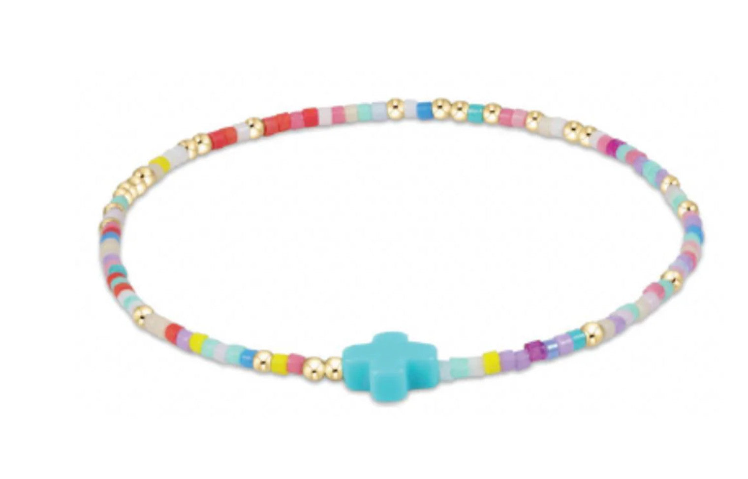 Enewton Hope Unwritten Signature Cross Bead SS'25 Bracelet