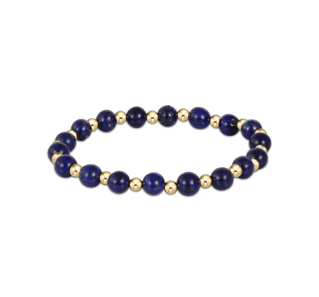 ENewton Grateful Pattern 6mm Bead Bracelet