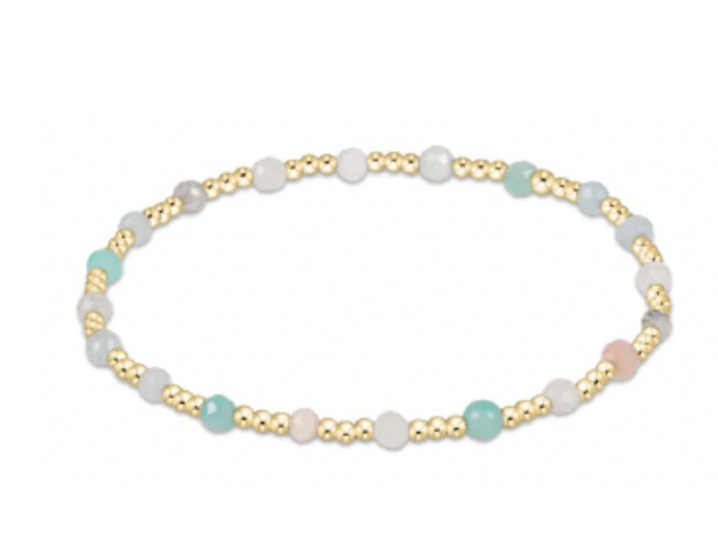 Enewton Gold Sincerity Pattern 3mm Bead Bracelet Hot Mess SS'25