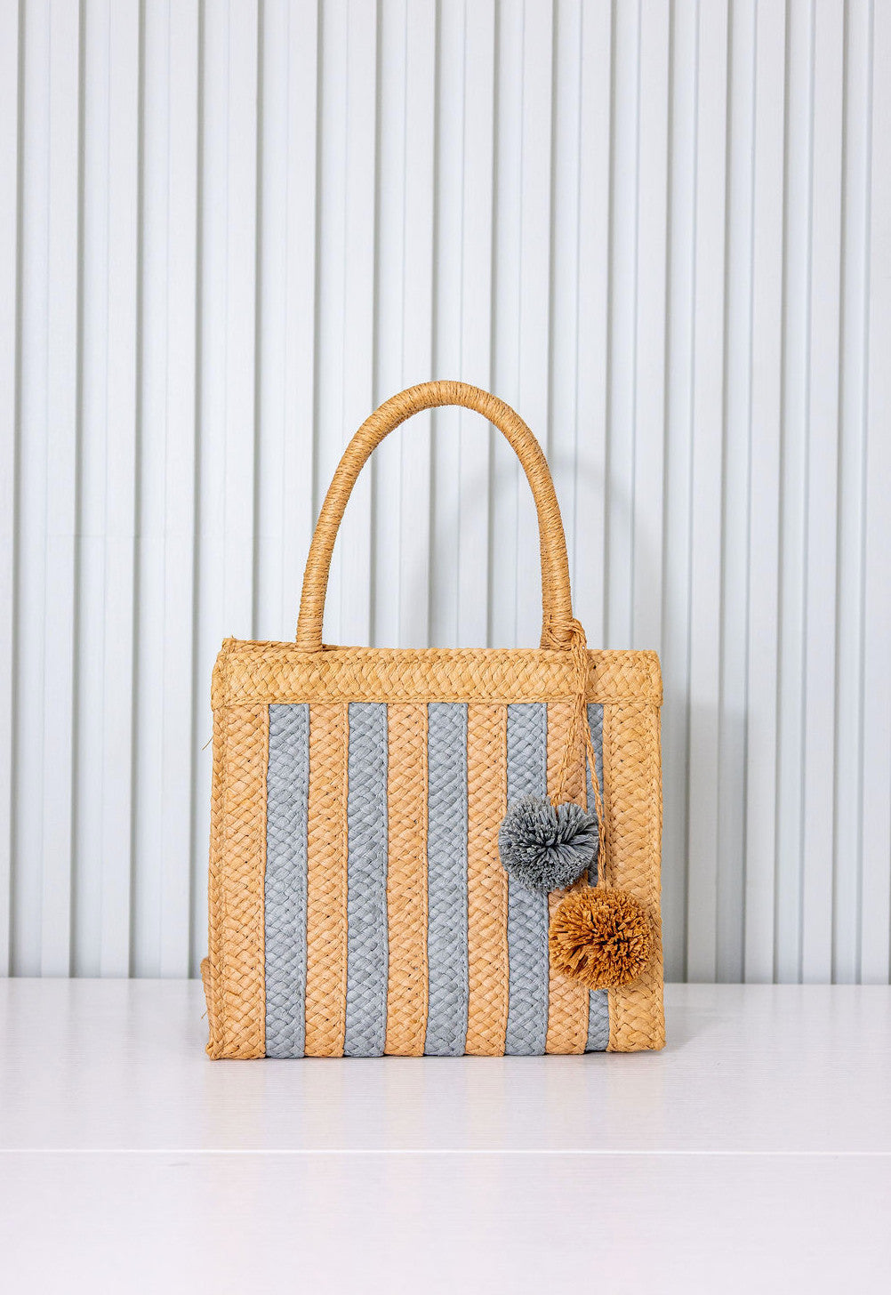 Shaddow and Fish Amelia Luxe Bag Light Coffee