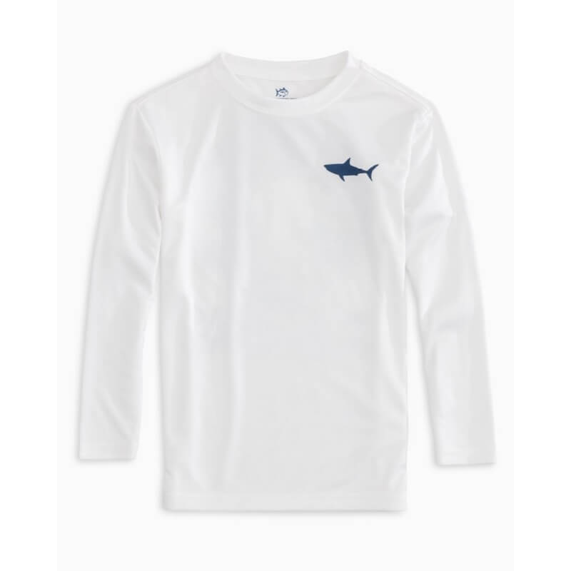 Southern Tide Y LS Shark Performance Tee