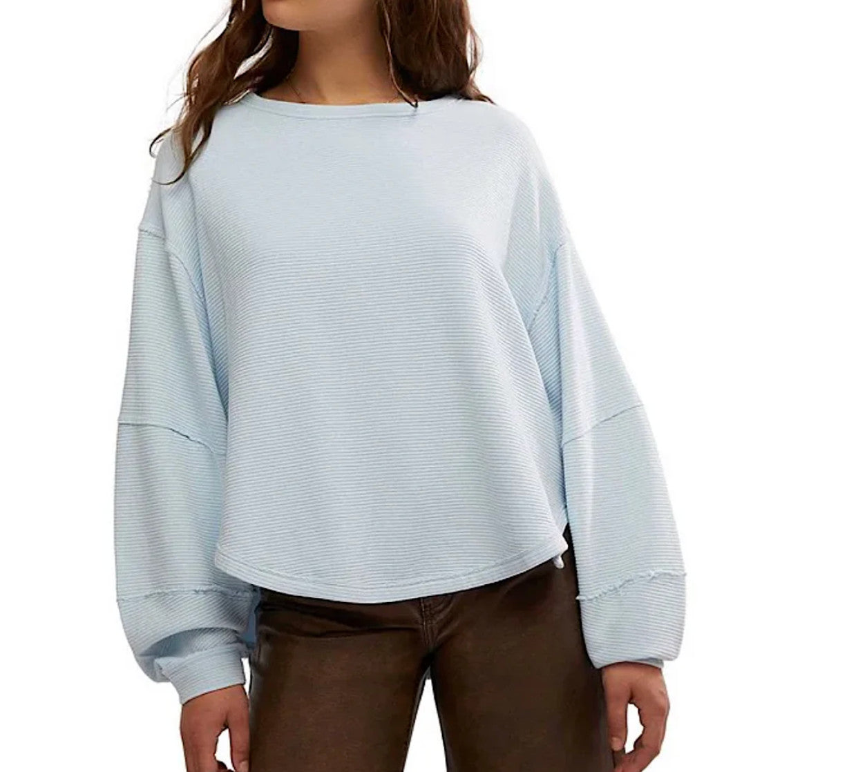 Free People We The Free Total Eclipse Tee Ice Water