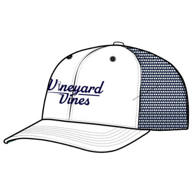Vineyard Vines Golf Logo Trucker Hat