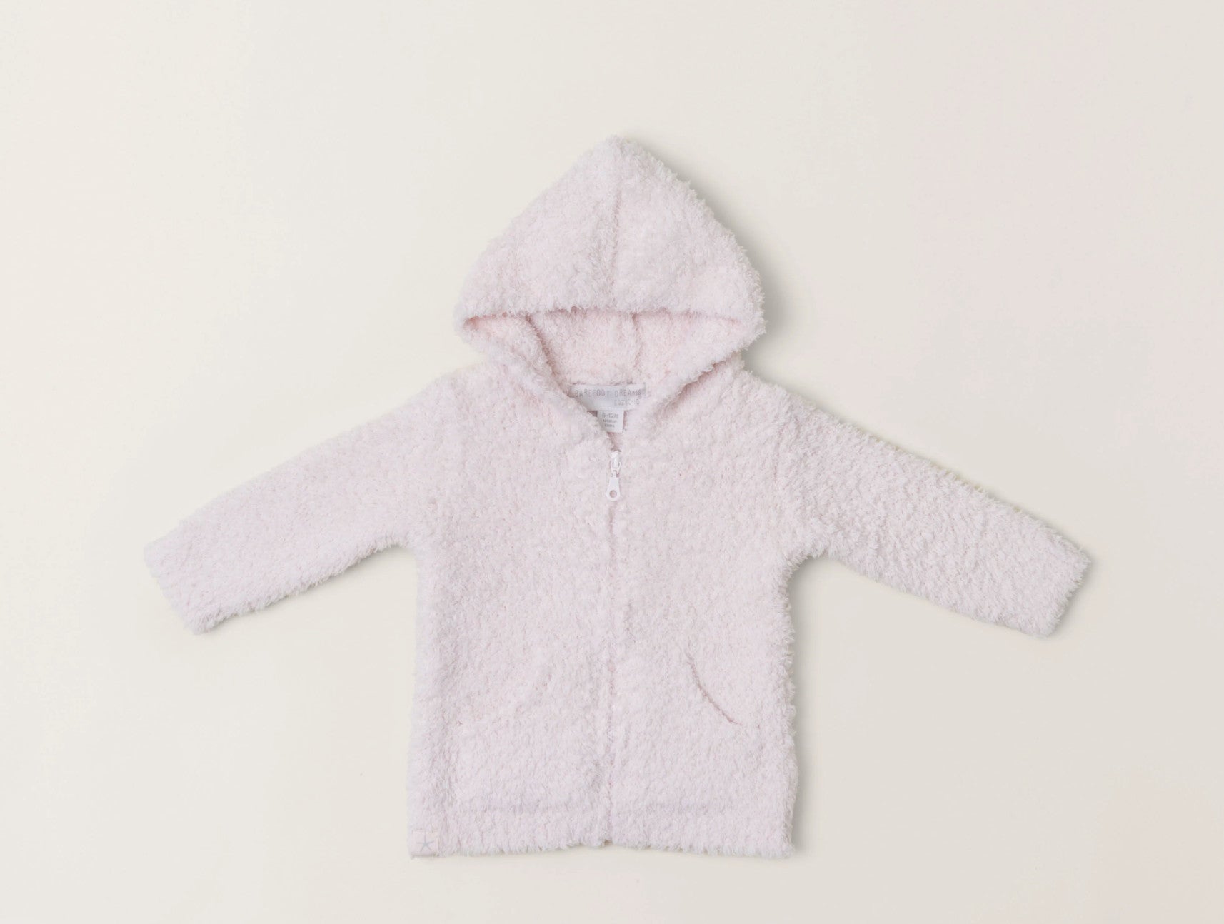 Barefoot Dreams CozyChic Toddler Hoodie Pink