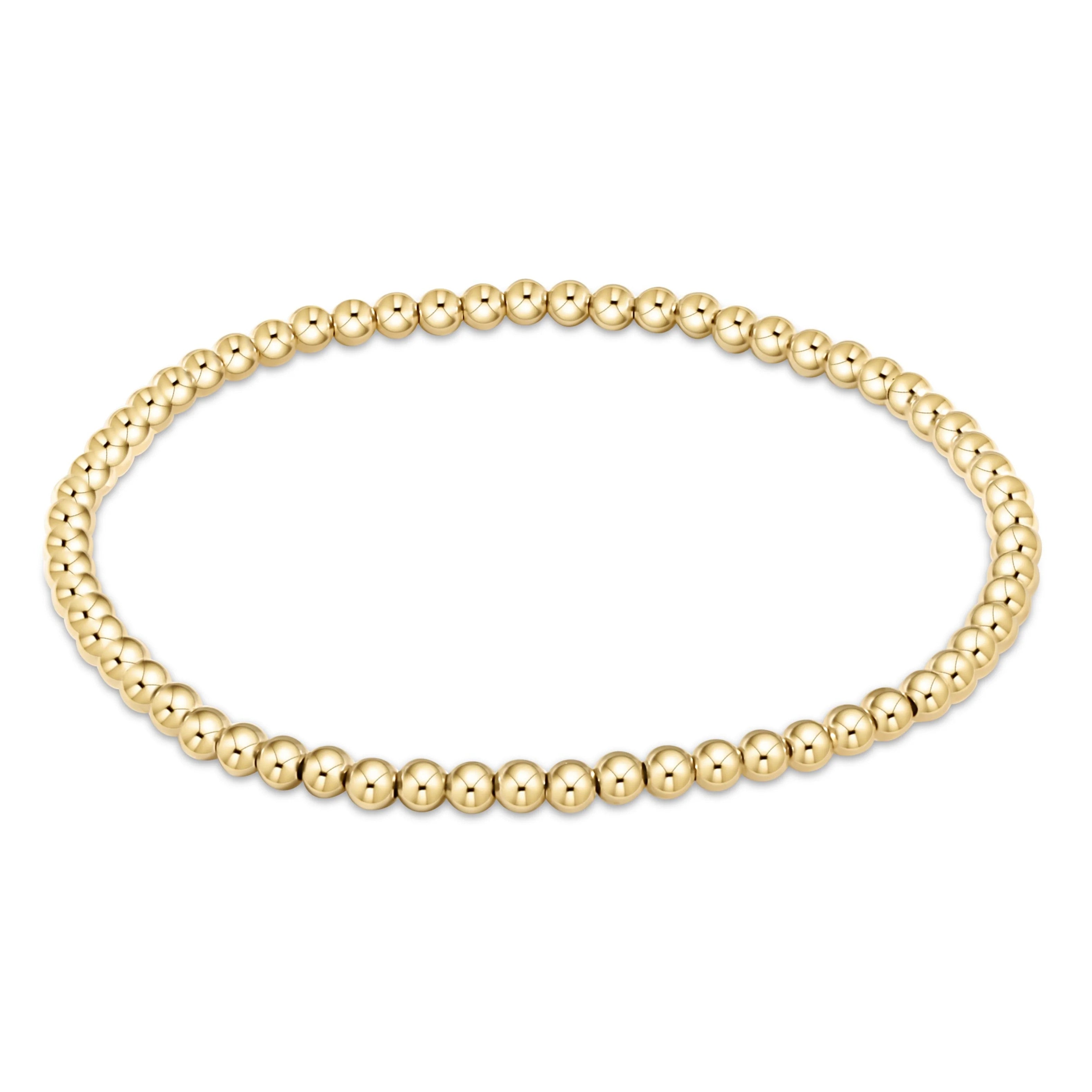 Enewton Extends Classic Gold 3mm Bead Bracelet SS'24