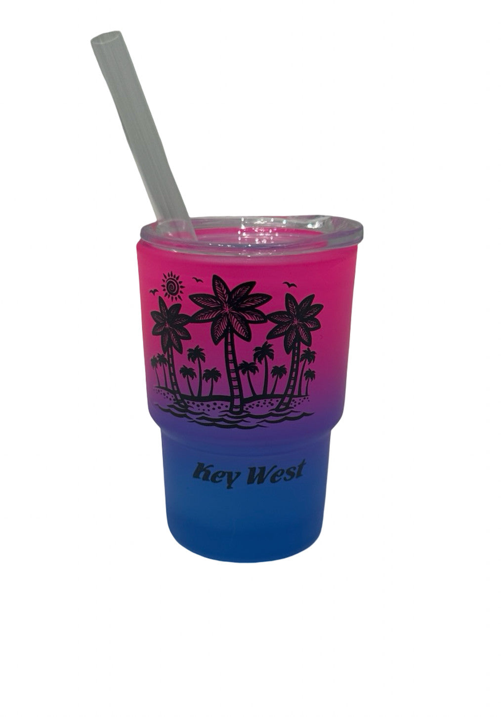 Palms & Beach  Matte Mini Tumbler Shot Glass