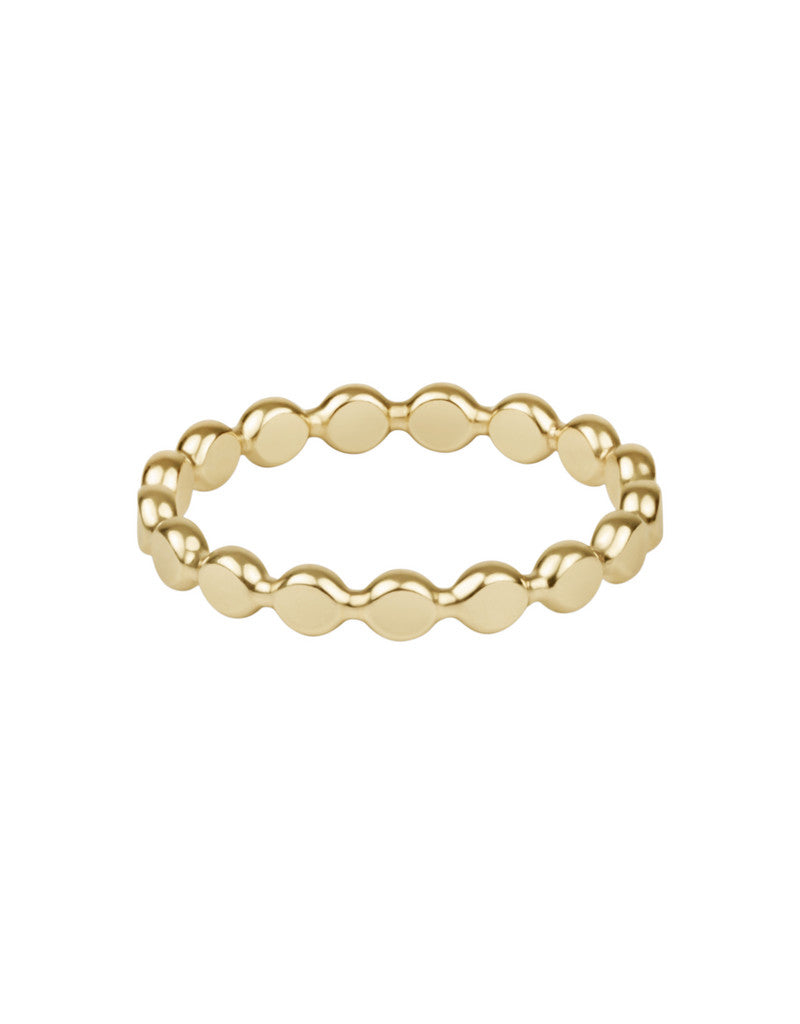 Enewton Classic Gold 2.5mm Bead Disc Ring