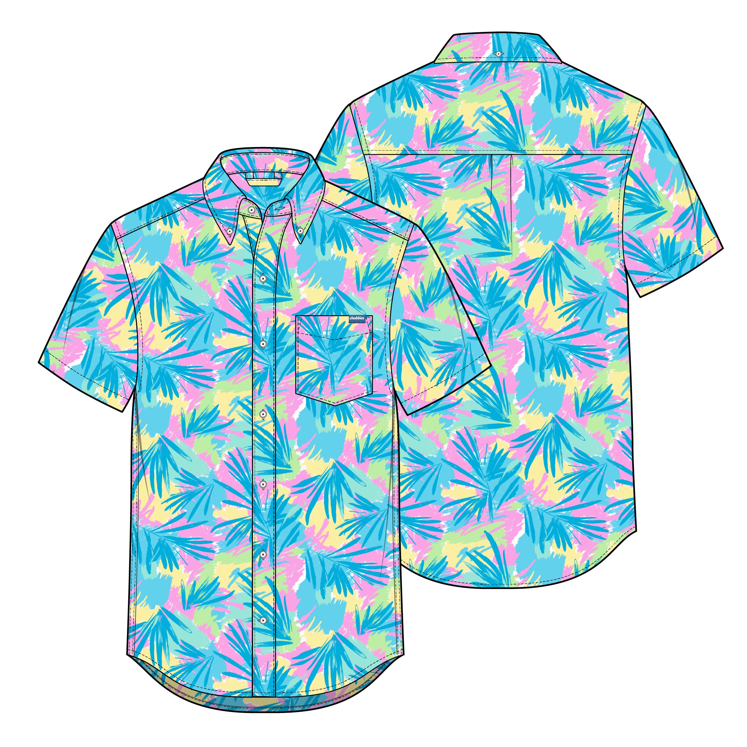Chubbies The Plant Be Tamed Performance Friday Shirt