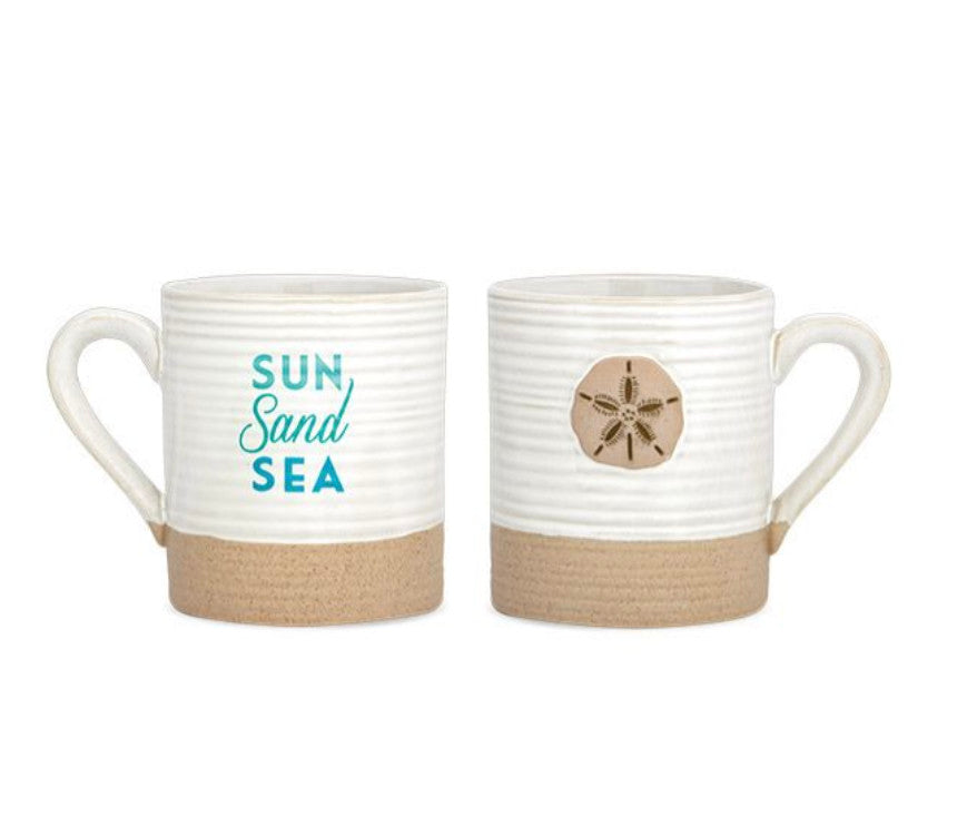 Cape Shore Sand Dollar Key West 15 oz. Stoneware Mug