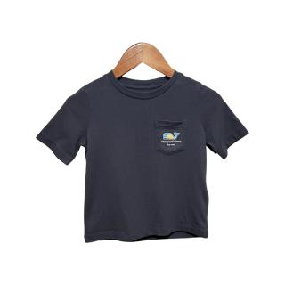 Vineyard Vines Kids Sunset Fill Key West Blue Blazer Pocket Tee SS
