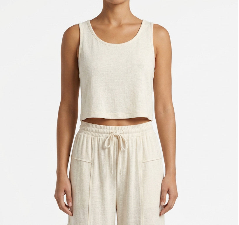Shaddow and Fish Allie Slub Knit Tank