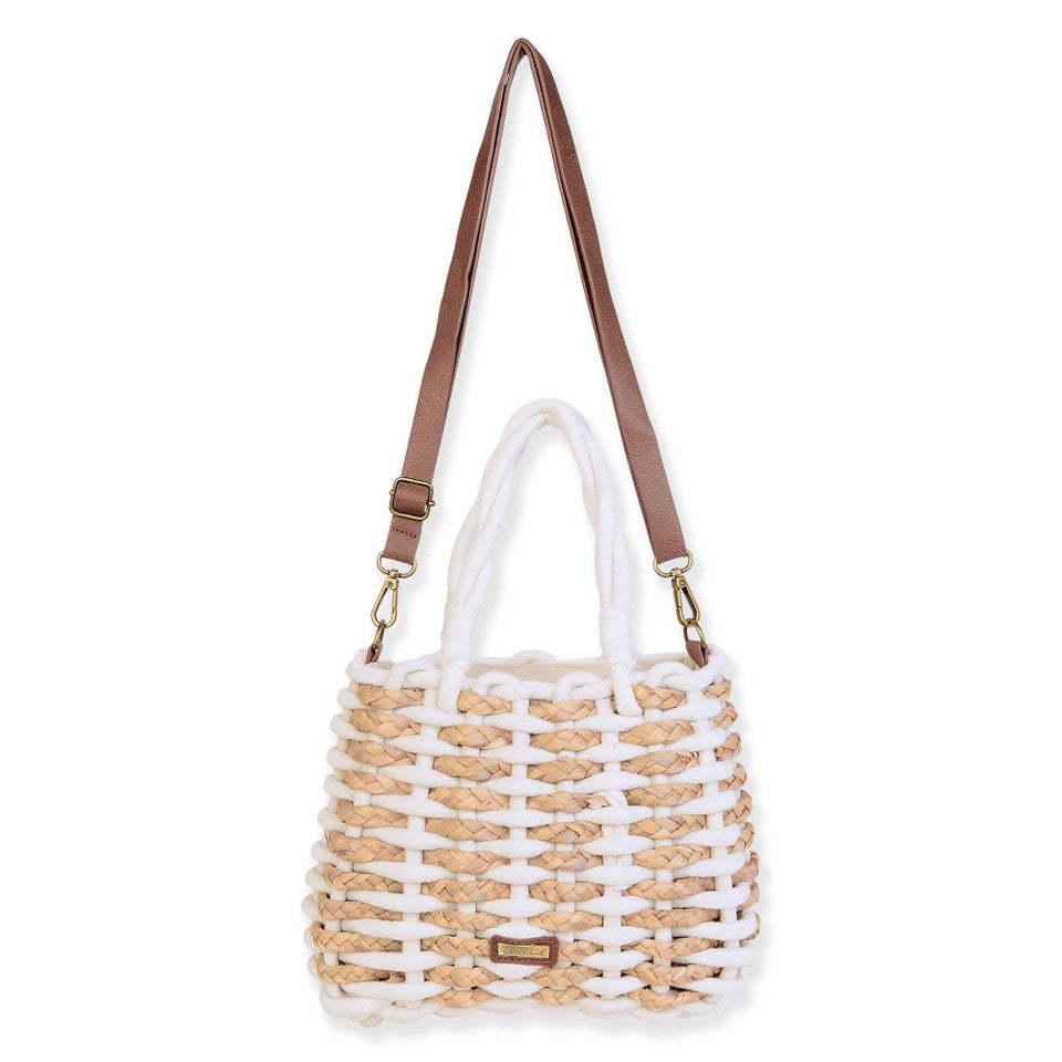 Sun 'N' Sand Ayla Rope Multi Crossbody Tote Bag