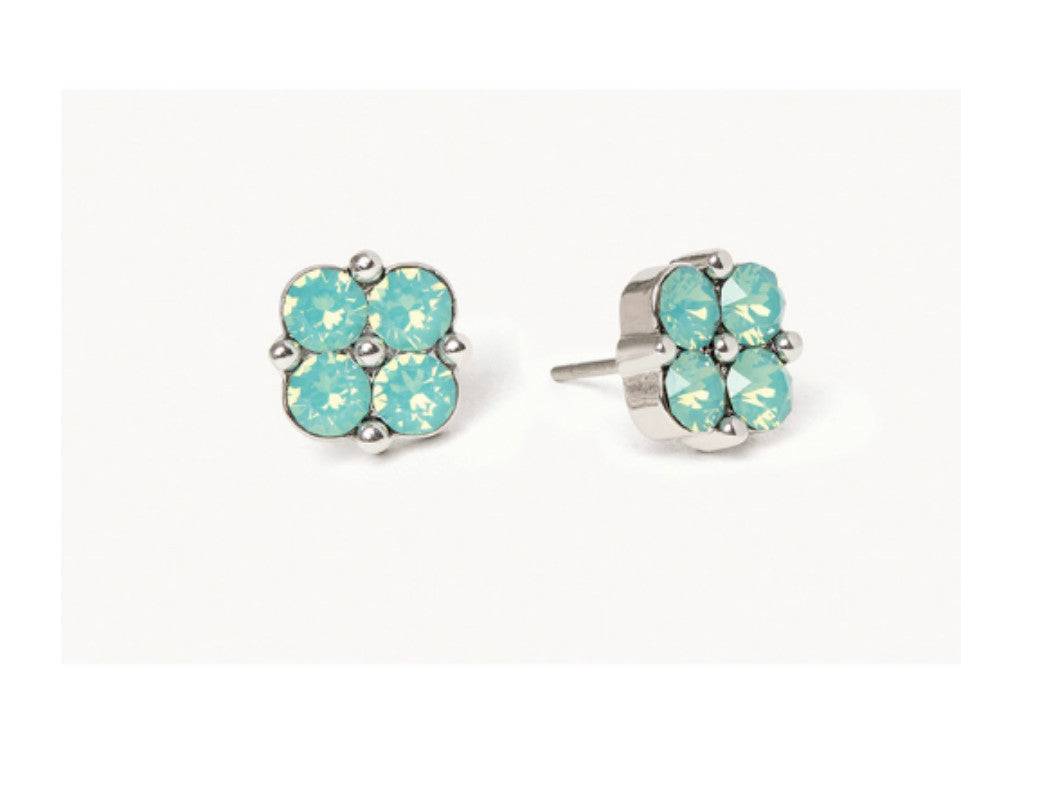 Spartina Blessed Sea Foam Sea La Vie Earrings Silver