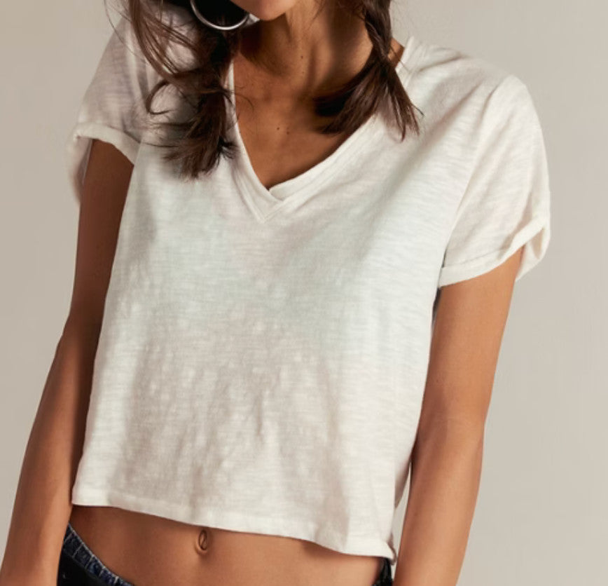 Free People We The Free Take 2 Tee Clean Ivory