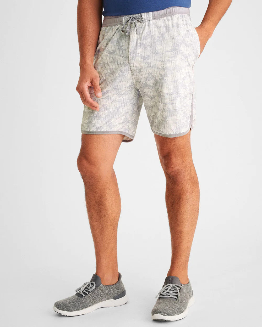 Johnnie-O Keith Camo Performance Shorts Seal