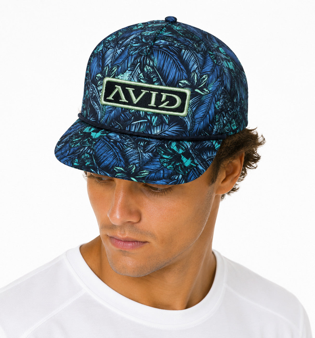 Avid Tropic Palm Hat Black