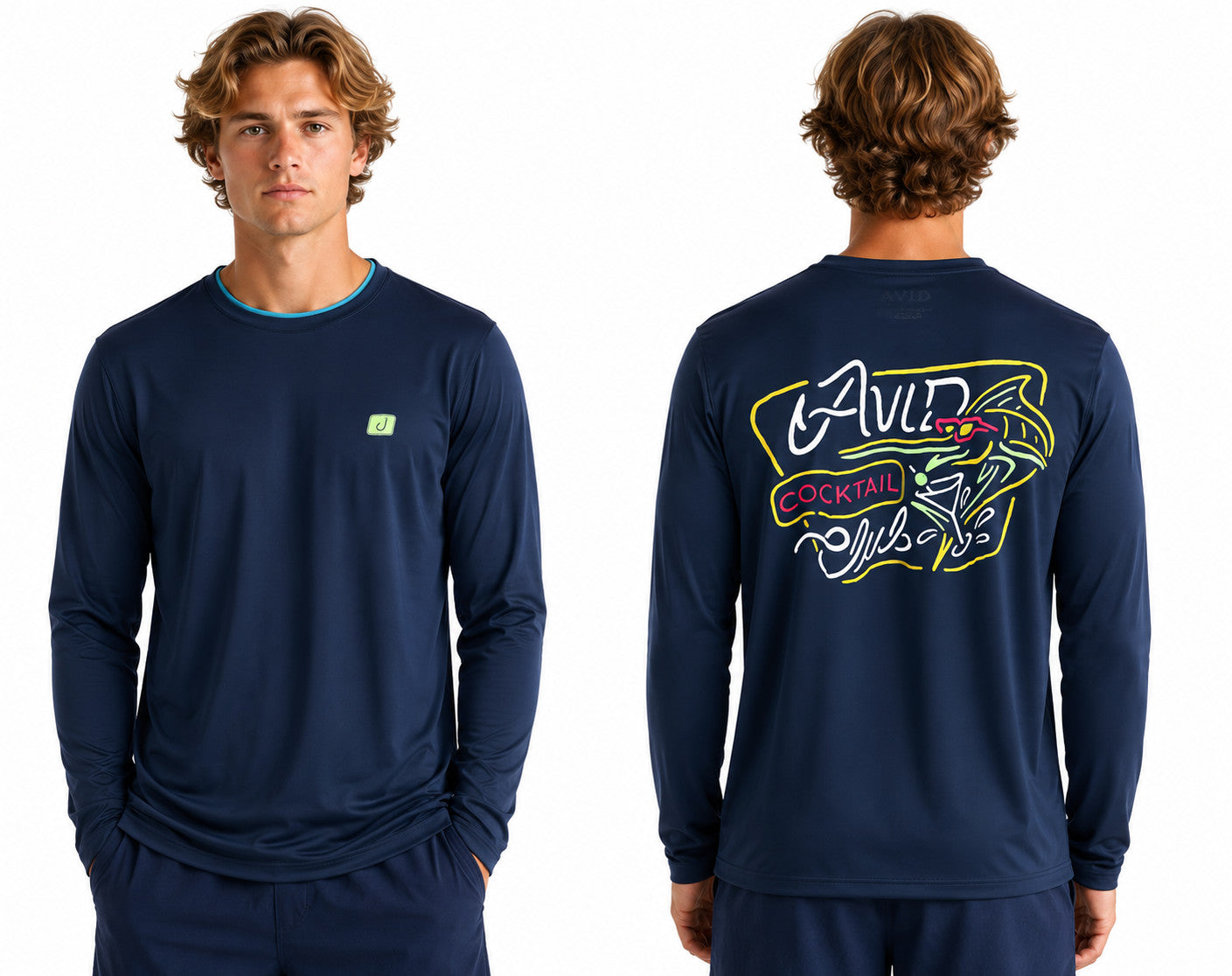 Avid Avidry Cocktail Club Top LS Abyss