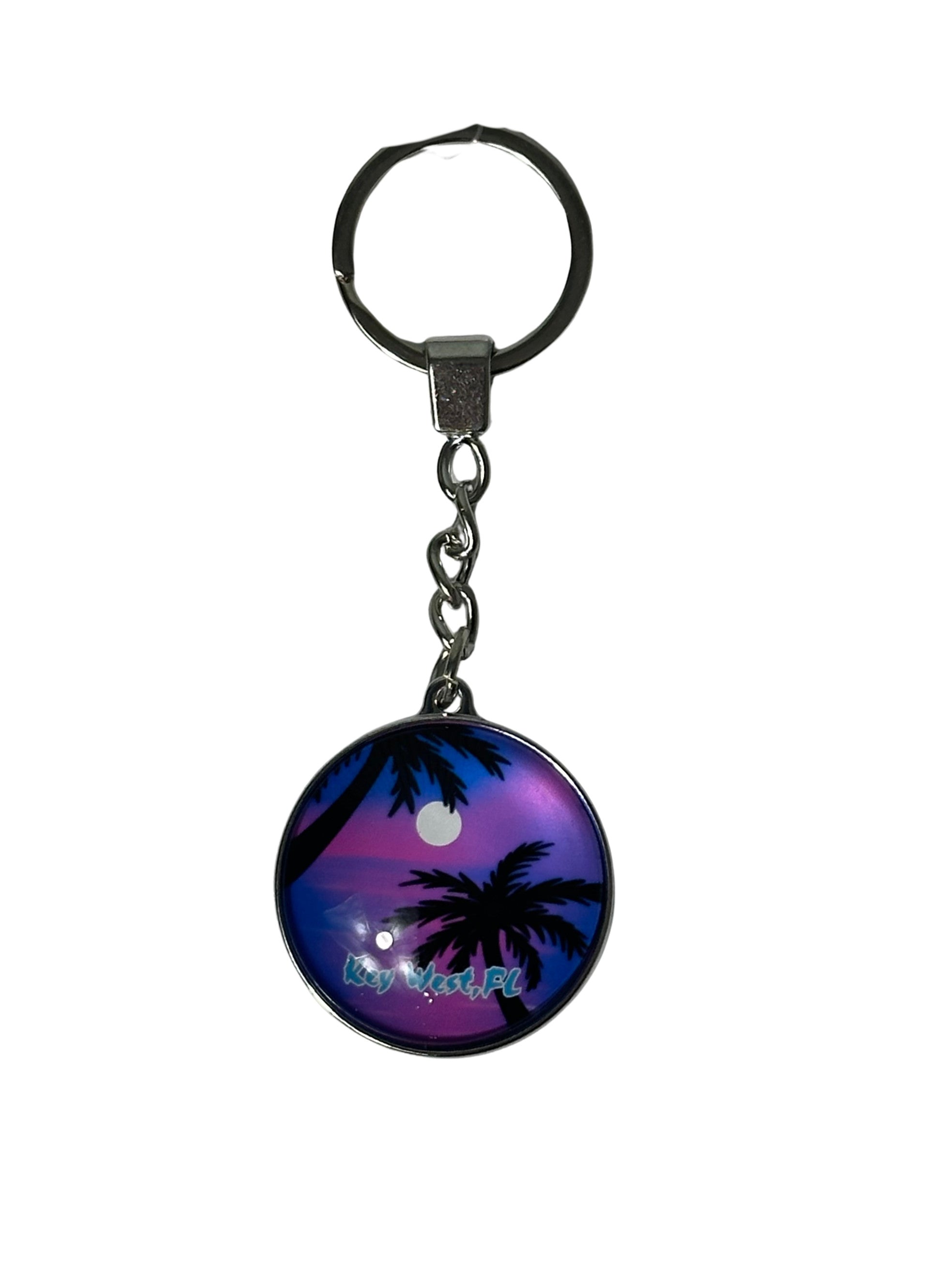 Sunset Paradise Key West Keychain
